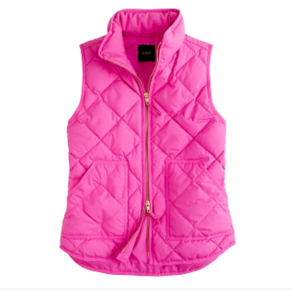 **Sold**J Crew Vest Hot Pink